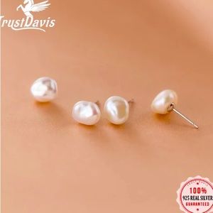 BAROQUE PEARL STUD EARRINGS